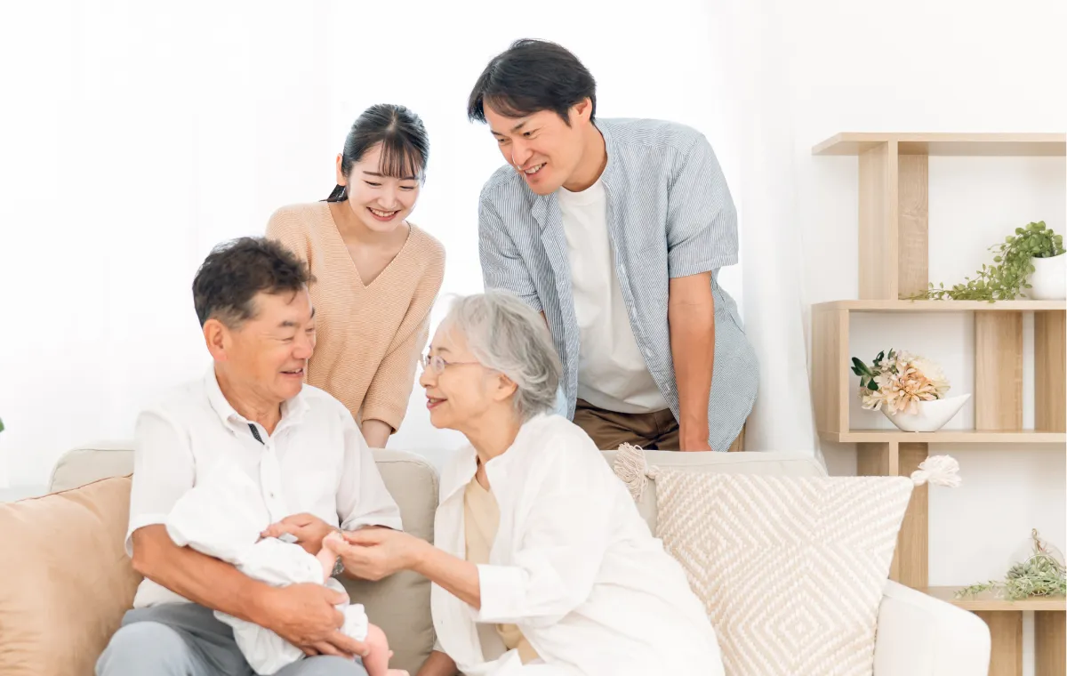 生後1か月から100歳まで生涯にわたる健康サポート